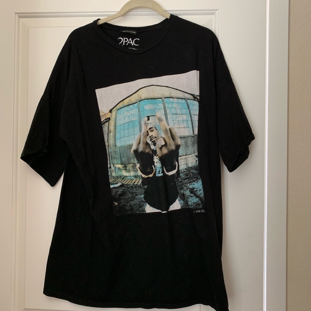 Pretty Little Thing 2Pac T Shirt Dress